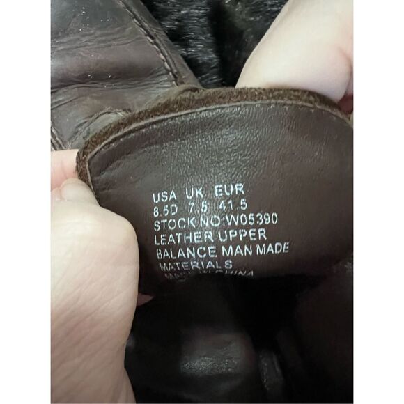 Wolverine Original 1000 Mile Ankle Boots Shoes Mens Size 8.5 D Brown Leather main image 5